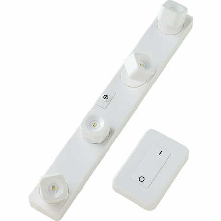 LIGHT IT FastTrack White LED Remote Control Battery Operated Light Set 30036-308